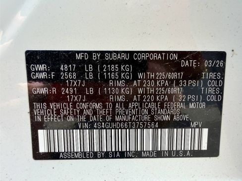 Used 2026 Subaru Crosstrek 2.5i Premium AWD/4WD image 52