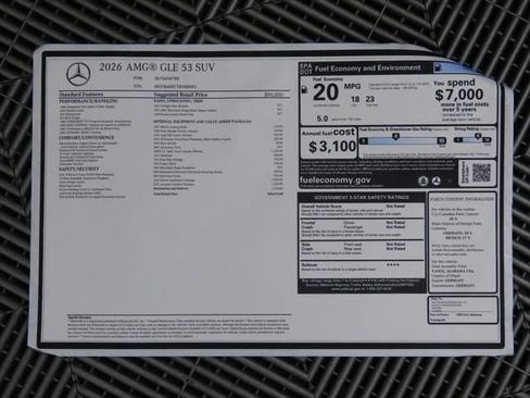 New 2026 Mercedes-Benz GLE 53 AMG 4MATIC image 9