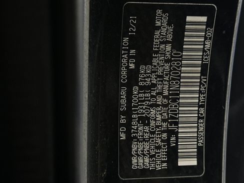 Used 2022 Subaru BRZ Premium RWD image 51