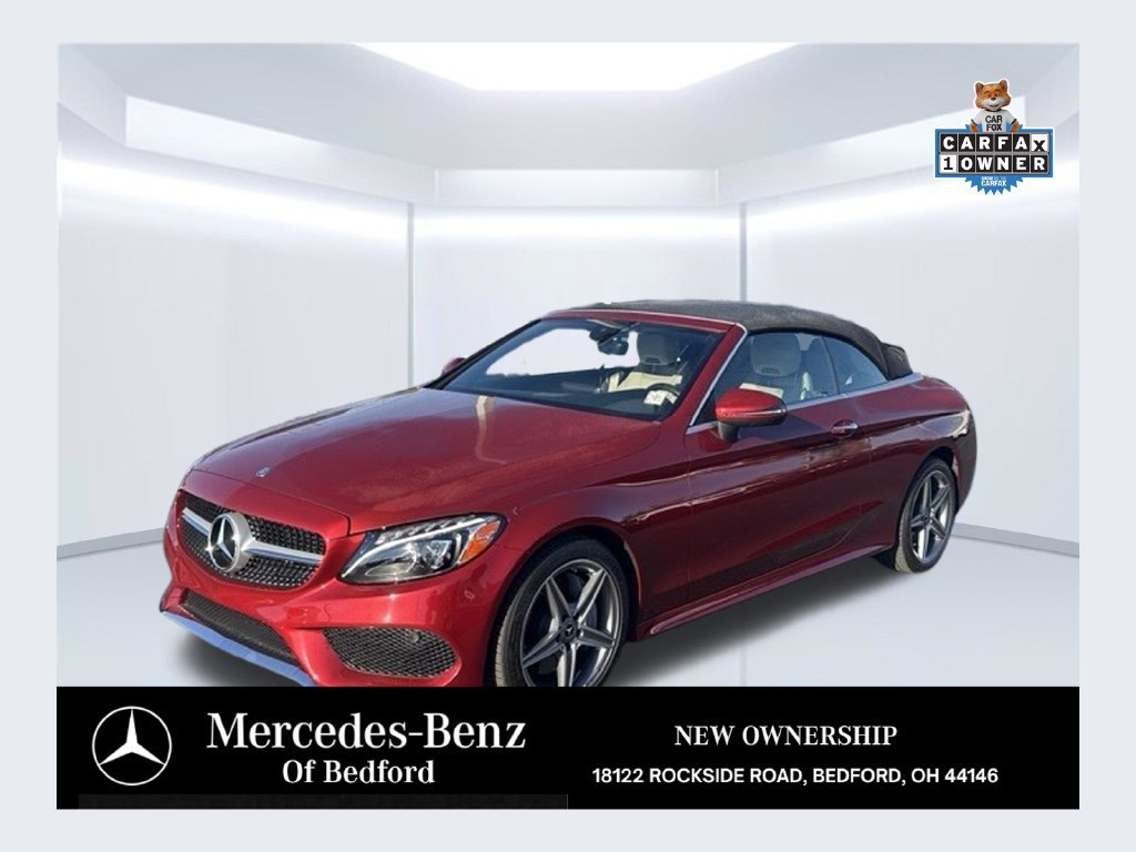 Used 2017 Mercedes-Benz C 300 4MATIC Cabriolet 360° Tour