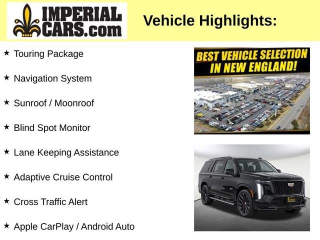 Used 2026 Cadillac Escalade V w/ LPO, ONYX Package AWD/4WD image 3