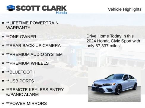 Used 2024 Honda Civic Sport image 11