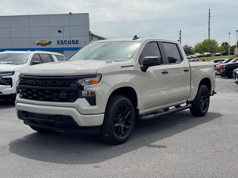 New 2026 Chevrolet Silverado 1500 Custom w/ Turbomax Blackout Package AWD/4WD image 6