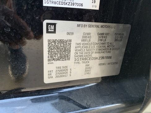 Used 2019 GMC Sierra 1500 Elevation w/ Elevation Value Package image 36