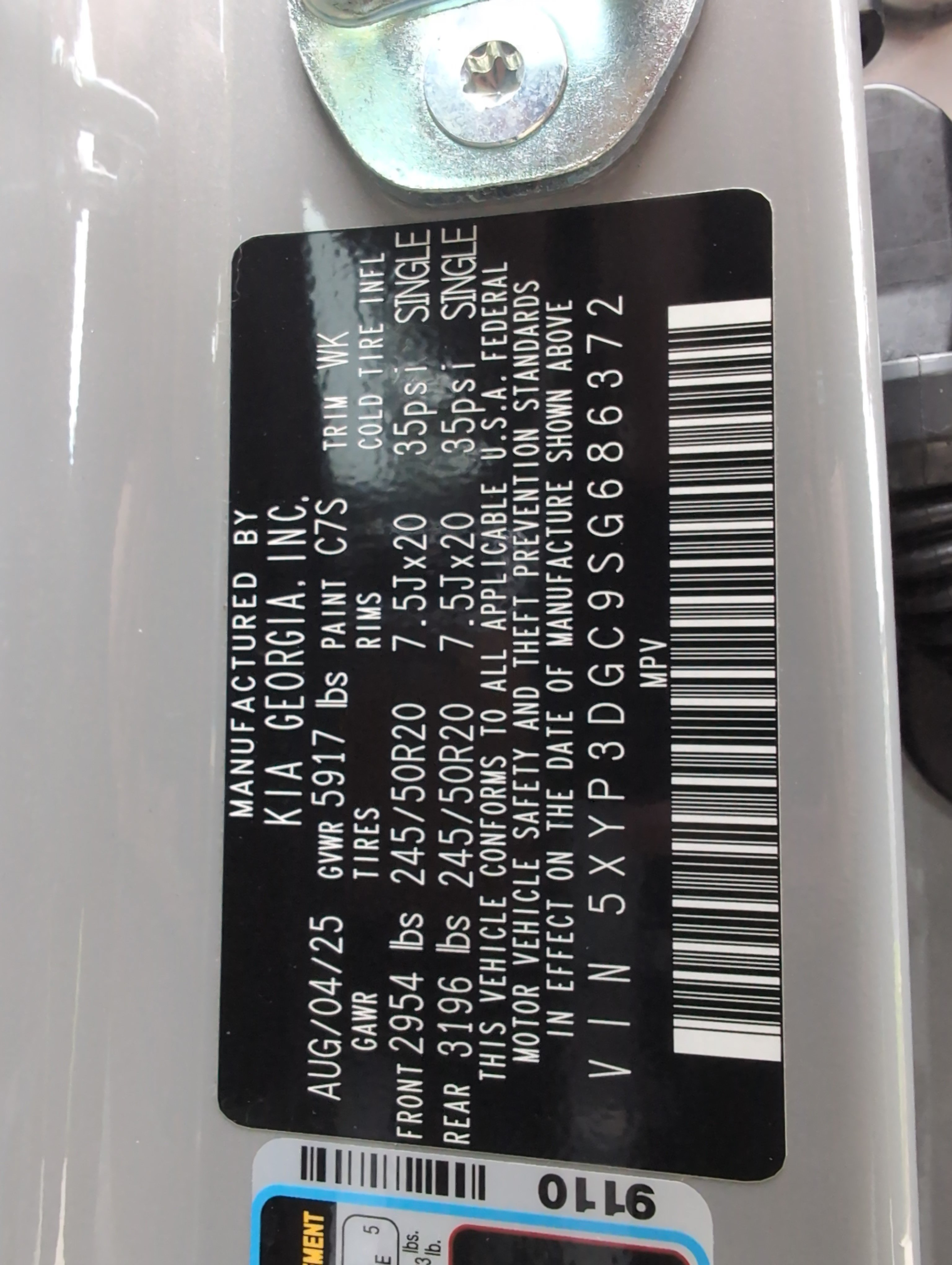 Used 2025 Kia Telluride EX X-Line AWD/4WD image 36