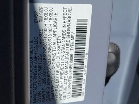 Used 2022 Honda Passport TrailSport image 35