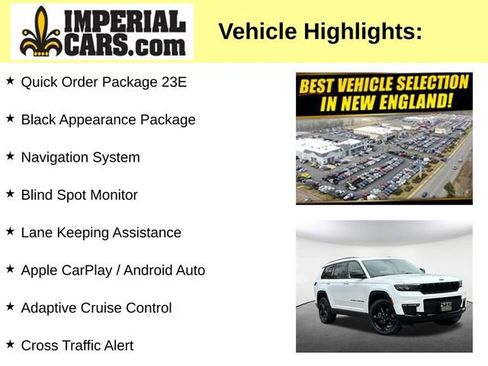 Used 2023 Jeep Grand Cherokee L Limited w/ Black Appearance Package AWD/4WD image 8