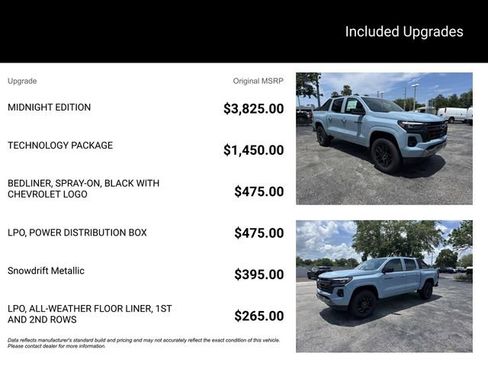 New 2025 Chevrolet Colorado Z71 w/ Midnight Edition image 14