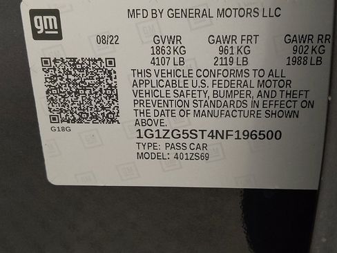 Used 2022 Chevrolet Malibu RS FWD image 33