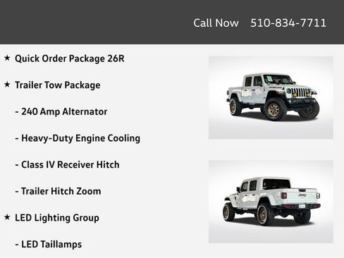 Used 2022 Jeep Gladiator Rubicon w/ Dual Top Group image 4