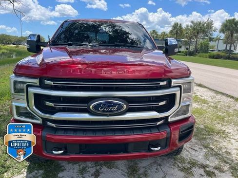 Used 2021 Ford F250 Platinum w/ Tremor Off-Road Package AWD/4WD image 2