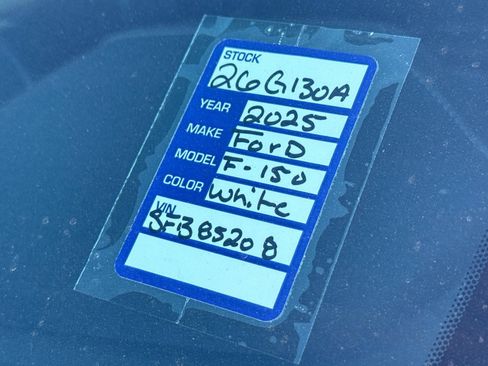 Used 2025 Ford F150 Lariat w/ Equipment Group 501A Mid AWD/4WD image 9