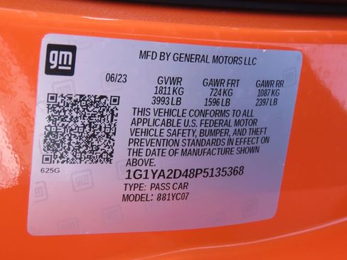 Used 2023 Chevrolet Corvette Stingray Coupe w/ 1LT image 20