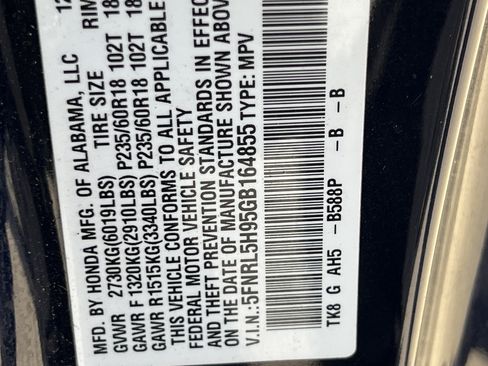 Used 2016 Honda Odyssey Touring Elite image 35