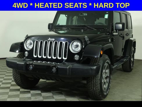 Used 2017 Jeep Wrangler Unlimited Sahara w/ Connectivity Group AWD/4WD image 1