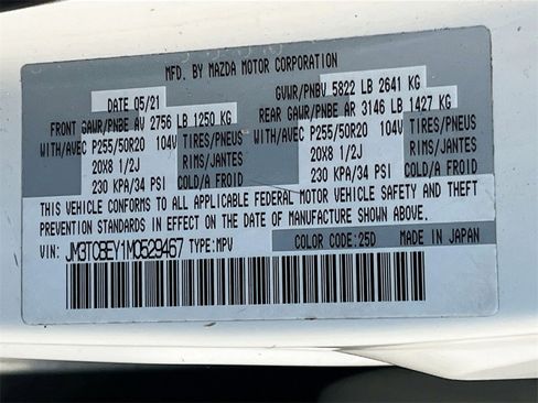 Used 2021 MAZDA CX-9 Signature image 35