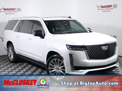 Used 2021 Cadillac Escalade ESV Premium Luxury w/ Driver Assist Tech Package image 1