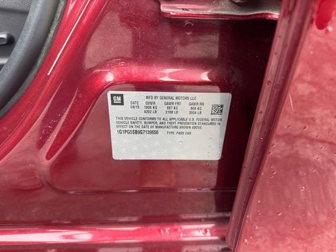 Used 2016 Chevrolet Cruze LTZ w/ Sun, Sound and Sport Package image 28