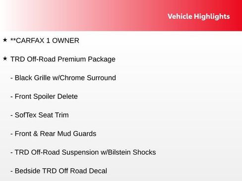 Used 2023 Toyota Tundra SR5 w/ TRD Off-Road Premium Package AWD/4WD image 8