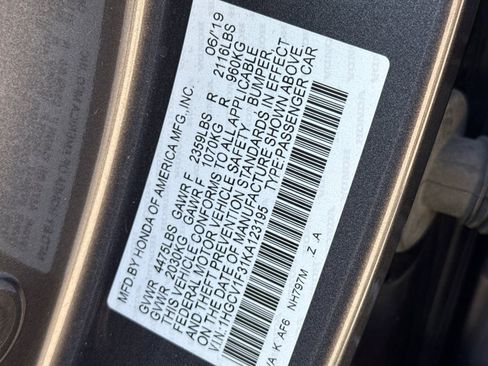 Used 2019 Honda Accord Sport image 25