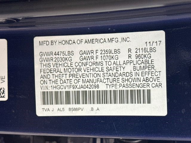 Used 2018 Honda Accord Touring image 39