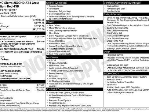 New 2026 GMC Sierra 2500 AT4 w/ AT4 Premium Plus Package AWD/4WD image 5