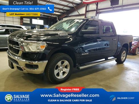 Used 2020 RAM 1500 Big Horn AWD/4WD image 1