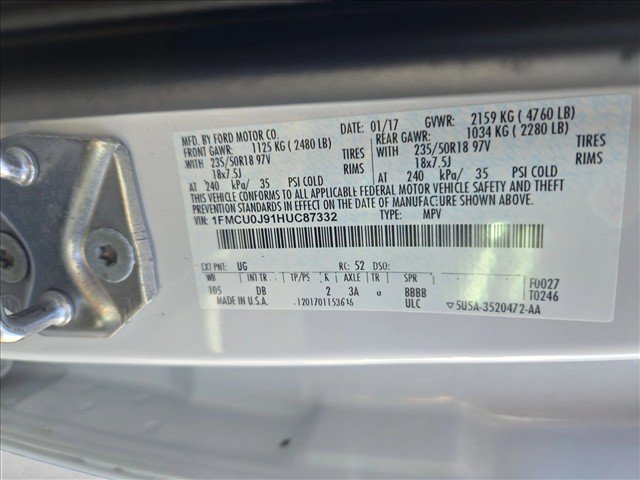Used 2017 Ford Escape Titanium w/ Equipment Group 301A FWD image 15
