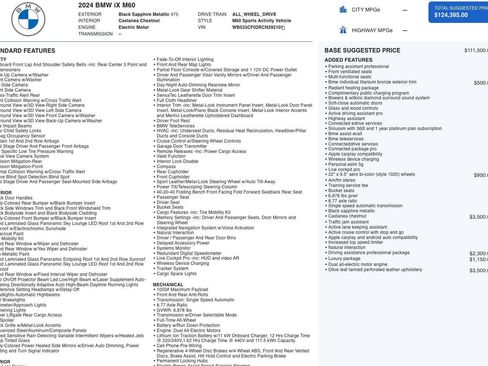 Used 2024 BMW iX M60 image 11