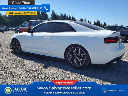 Used 2013 Audi S5 Premium Plus w/ Audi MMI Navigation Plus Pkg AWD/4WD image 3