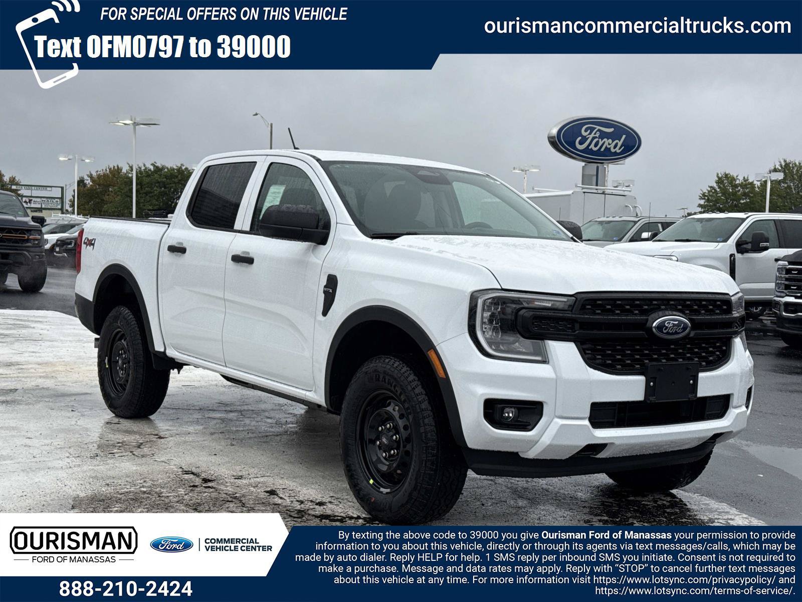 New 2026 Ford Ranger XL w/ Trailer Tow Package AWD/4WD image 1