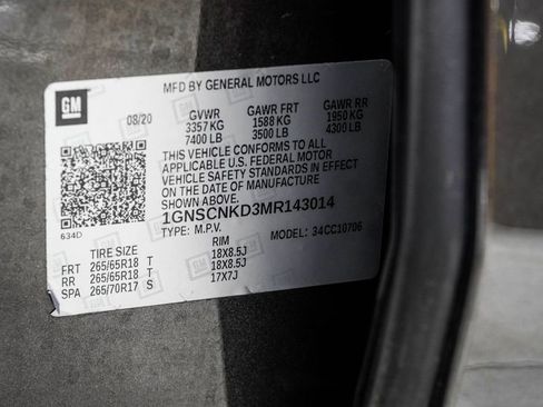 Used 2021 Chevrolet Tahoe LT RWD image 40