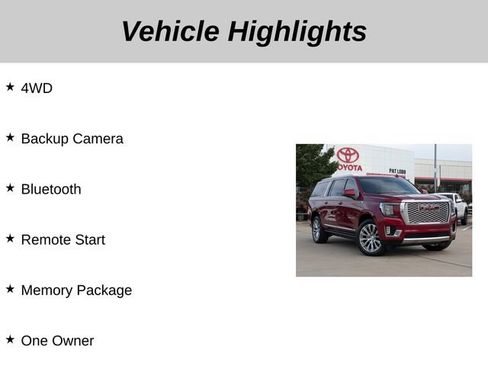Used 2023 GMC Yukon XL Denali AWD/4WD image 5