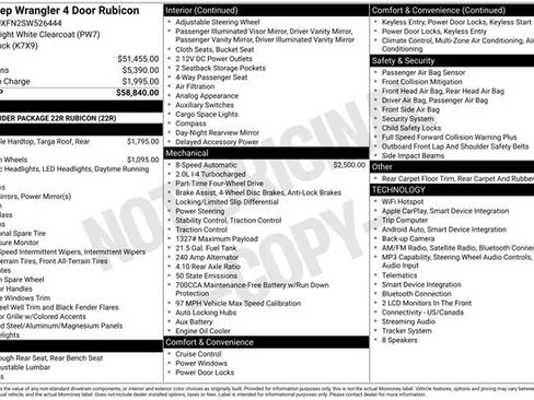 Used 2025 Jeep Wrangler Unlimited Rubicon AWD/4WD image 30