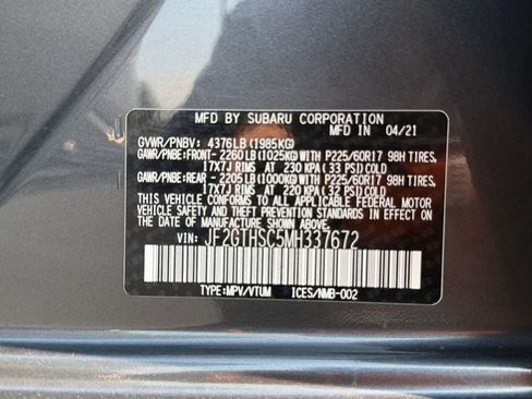 Used 2021 Subaru Crosstrek 2.5i Sport w/ Moonroof Package AWD/4WD image 36