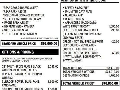 Certified 2023 GMC Yukon XL SLT AWD/4WD image 2