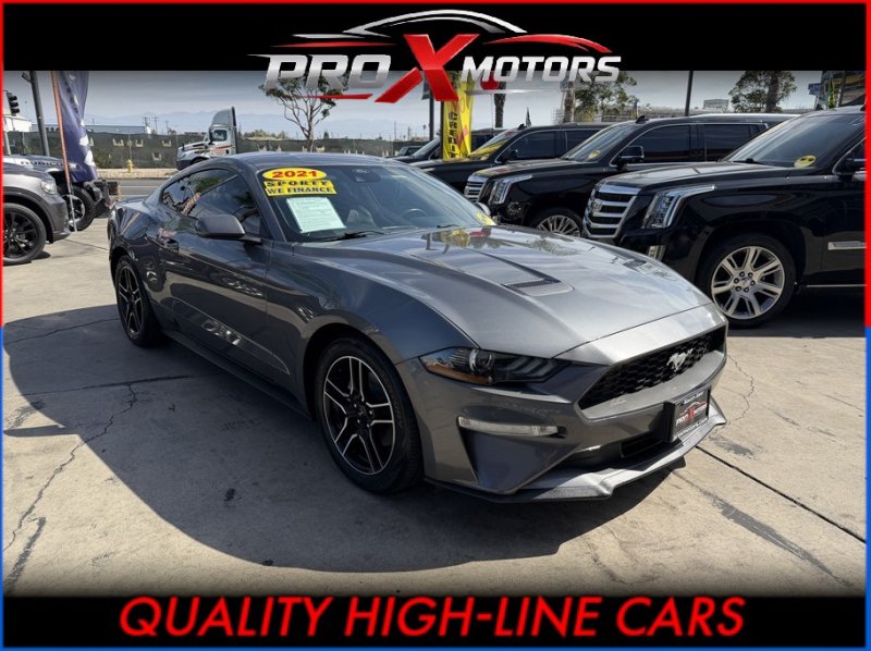 Used 2021 Ford Mustang Premium RWD image 1