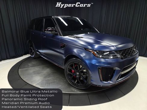 Used 2020 Land Rover Range Rover Sport SVR AWD/4WD image 1