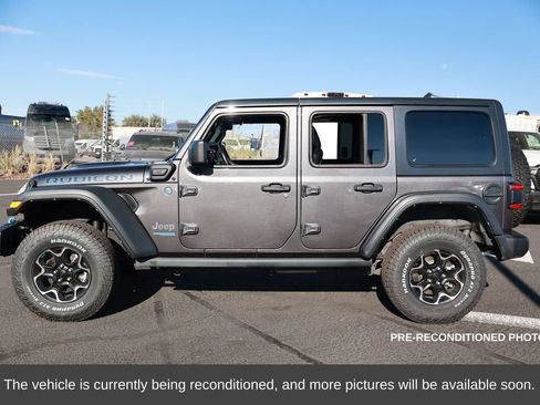 Used 2021 Jeep Wrangler Unlimited Rubicon 4xe w/ Steel Bumper Group image 2