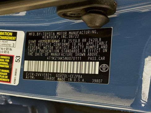 Certified 2022 Toyota Camry TRD image 29