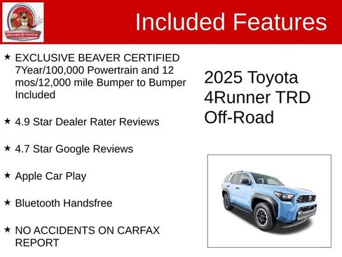 Used 2025 Toyota 4Runner TRD Off-Road image 4