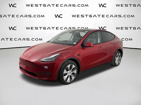 Used 2021 Tesla Model Y Long Range AWD/4WD image 1