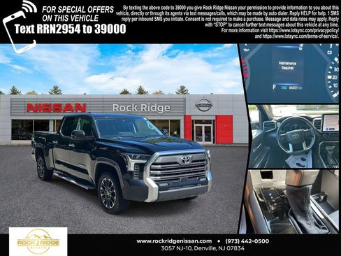 Used 2022 Toyota Tundra Limited w/ Power Package AWD/4WD image 1