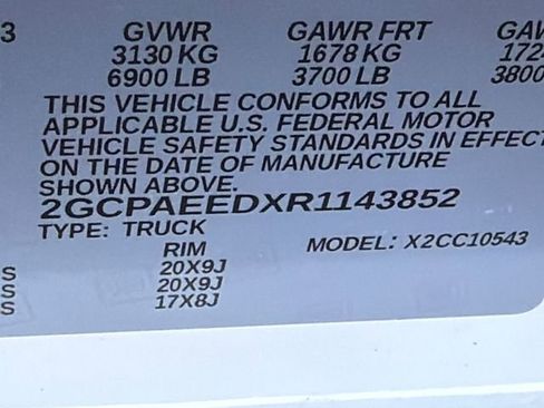 Used 2024 Chevrolet Silverado 1500 LTZ w/ LTZ Convenience Package II RWD image 32