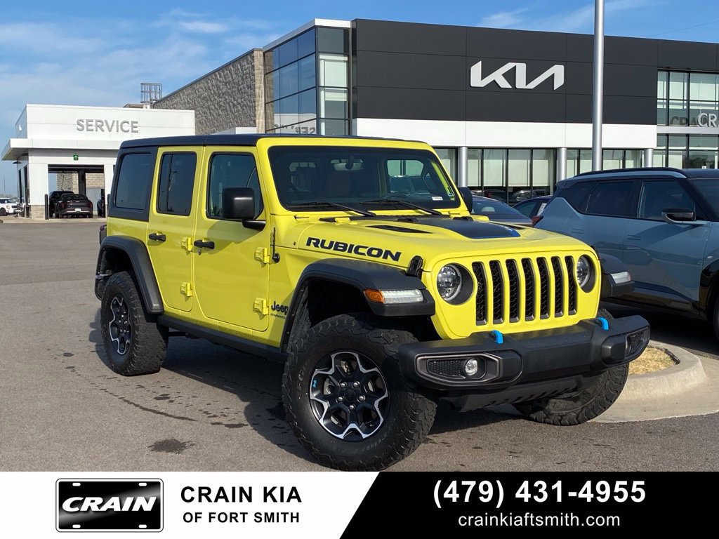 Used 2023 Jeep Wrangler Unlimited Rubicon 4xe AWD/4WD image 1