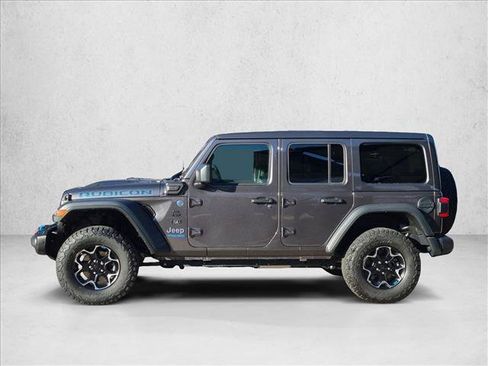 Used 2021 Jeep Wrangler Unlimited Rubicon 4xe w/ Steel Bumper Group AWD/4WD image 8