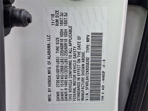 Used 2019 Honda Odyssey EX-L image 28