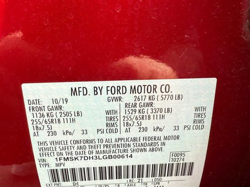 Used 2020 Ford Explorer XLT w/ Equipment Group 202A image 35