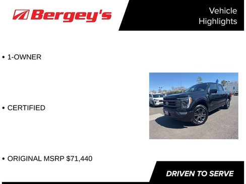 Certified 2023 Ford F150 Lariat w/ Equipment Group 502A High image 5