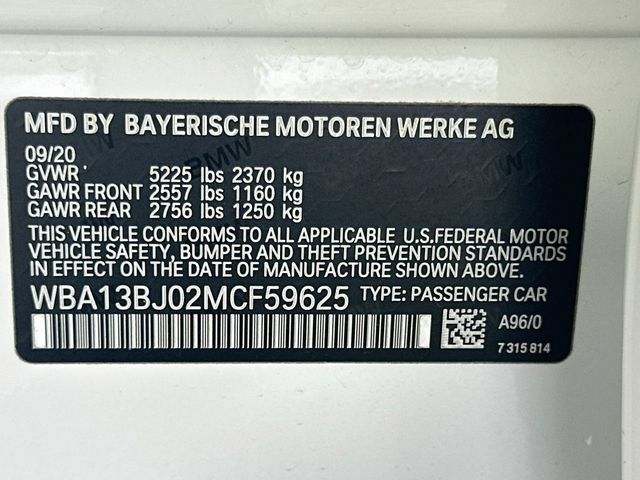 Used 2021 BMW 530i xDrive w/ Convenience Package AWD/4WD image 31